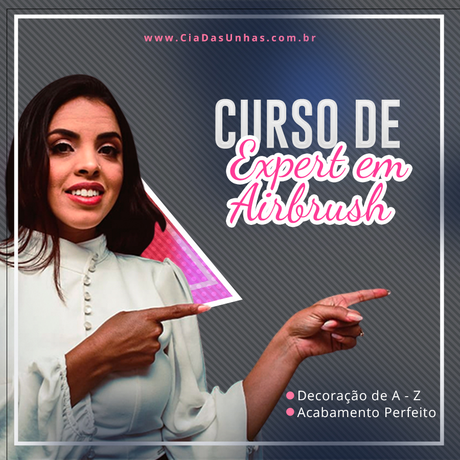 Hellen Barbosa Airbrush Nails Decoração Método Avançado